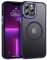 VENINGO Magnetic for iPhone 13 Pro Max Case,Compatible with MagSafe Matte Translucent Shockproof Protective Women Man Girls Case for iPhone 13 Pro Max, Purple