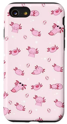 Axolotls Cute Axolotl Mexican Walking Fish Case for iPhone SE (2020) / 7 / 8