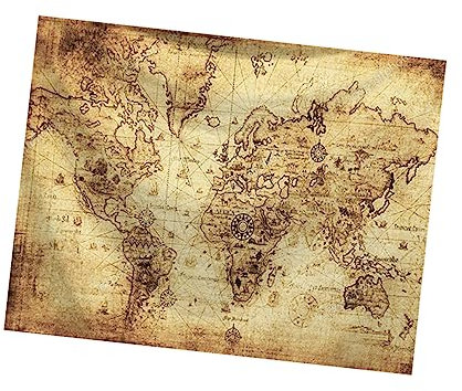 Cabilock Wandteppich Für Schlafzimmer Mit Weltkartenmuster Langlebiges Polyestermaterial Dekorativer Überwurf Für Wohnheim Und Bad