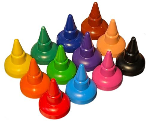 Easy Grip Buntstifte, Kleinkind-Malstifte, Kunstset, Schulbedarf, Malset, ergonomisches Design, waschbare und sichere Materialien, 12 Farben, für Kinder, Mädchen, , Kinder