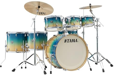 Tama CL72RS-PCLP Superstar Shell Set Classic Caribbean Lacebark Pine Fade - Drum Kesselsatz
