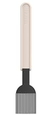 Mepal - Backpinsel Chef it - Weiche und Flexible Silikonborsten - Hitzebeständiges Silikon: bis zu 250°C - Spülmaschinengeeignet - Küchenutensilien - 22 cm - Chalk