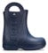 Crocs Unisex Bambino Handle It Rain Boot Kids Stivale, Navy, 22/23 EU