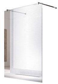 Glaszentrum Hagen - 10mm Duschwand - Duschabtrennung - Dusche - Walk-In Dusche - Fest & Freistehend - ESG - Variante (Freistehend-Klarglas (Halterung-Eckig), 88x200cm)