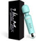 Rechargeable Handheld Personal Wand Massager by VibeMax: Wireless & Waterproof - Powerful Multi Speed Vibration - Whisper Quiet - Cordless - Mini - Turquoise