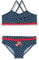 Playshoes Mädchen Uv-schutz Bikini Badeanzug Schwimmanzug Badebekleidung, Herzchen, 98-104 EU