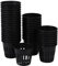 OUNONA 40 STÜCKE 2 Zoll Net Pot für hydroponics Garden Net Cup Töpfe Kunststoff Hydroponics Net Pot Eimer Korb für Hydroponics Supplies