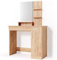 Vicco Schminktisch Julia, Goldkraft Eiche, 90 cm