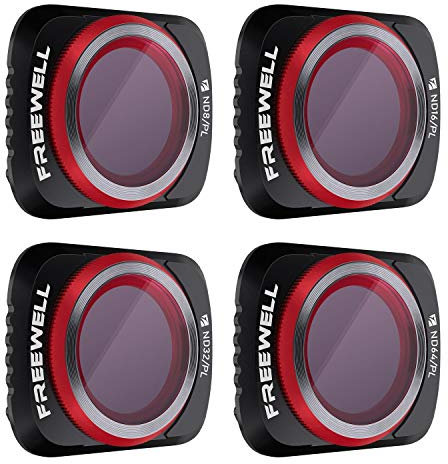 Freewell Bright Day - 4K Serie - 4Pack Filter Kompatibel mit Mavic Air 2 Drone
