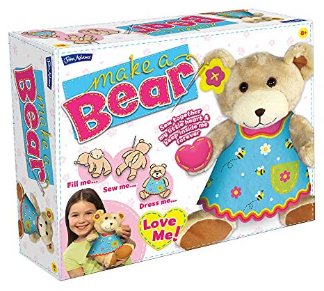 John Adams , Make a Bear: Make, sew and Dress Your own Cuddly Bear!, Arts & Crafts, Ages 8+