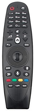 AULCMEET AN-MR600 Telecomando sostituito Nessuna Magia Nessuna Voce compatibile con LG UHD LED TV 65UG870T 70UF77** 70UF770V 70UF770T 49UF69** 49UF77** 49UF770V 49UF70T 55UF77** 55UF8** 55UF950T