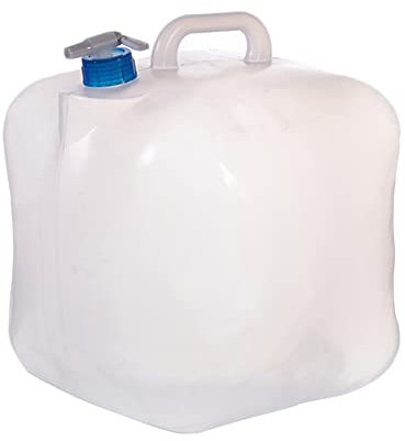 Herbests Faltkanister Wasserkanister, 1 STÜCK 15L Wassertank Faltbar mit Zapfhahn Tragbar Kanister BPA FREI Wasserbehälter Trinkwasser für Camping Wanderungen, Picknicks, Klettern, Outdoor-Ausflüge