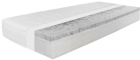 BeCo Matratze, Grand Dream KS, 180 x 200 cm, H3, Taschenfederkern, Oeko-TEX Standard 100, integrierter Komfortschaum-Topper, Made in Germany, 100 Nächte Testschlafen