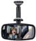 EZI MIRROR CLIP - Rétroviseur à clipser sur rétroviseur avant, ajustable, en plastique recyclé, pour surveiller les sièges arrière sans détourner les yeux de la route