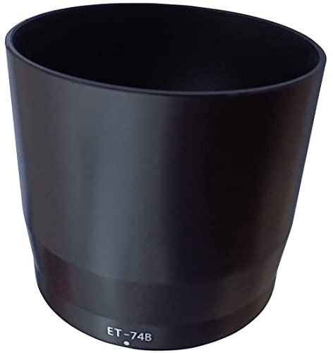 JAZTEA ET-74B Reversible Lens Hood Compatible With For Canon RF 100-400mm F5.6-8 & EF 70-300mm F/4-5.6 Lens For Canon R RP Ra R5 R6 R3