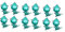 Toyvian 12 Stk Dekorationen Für Ballonpartys Gecko-ballons Luftballons Mit Nutztieren Bienenballons Party Folienballons Ballon Mit Tierkopf 3d-tierballon Aluminiumfolie Ameise Baby Insekt