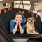 JOEJOY Back Seat Extender for Dogs - Dog Car Seat Cover for Dogs Waterproof & Foldable, Non-Slip Back Seat Cover with Hard Bottom for Cars, Trucks and SUVs, Suit for Travel Camping