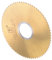CoCud Lama Sega Circolare Diametro 63mm Albero 16mm Spessore 0.8mm 72 Denti Banco Legno Acciaio Alta Velocità 6542 (Hss) Colore Oro - (Applicazioni: Metallo Legno Plastica Alluminio)