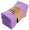 INFEI Weich Einfarbig Baumwollmischung Abendessen Cloth Servietten, 12 Stück (17 x 17 Zoll), für Veranstaltungen und den Heimgebrauch (Lavendel)