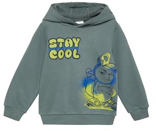 s.Oliver Wärmendes Kapuzen-Sweatshirt mit Frontprint