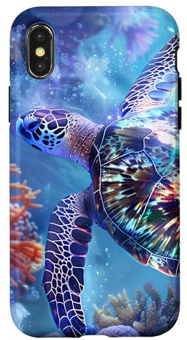Sea-Turtle Ocean Design Case for iPhone X/XS