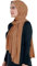 Lina & Lily Maxi Hijab Jersey Premium, Kopftuch Schal Turban für Muslimische Frauen (Karamell)