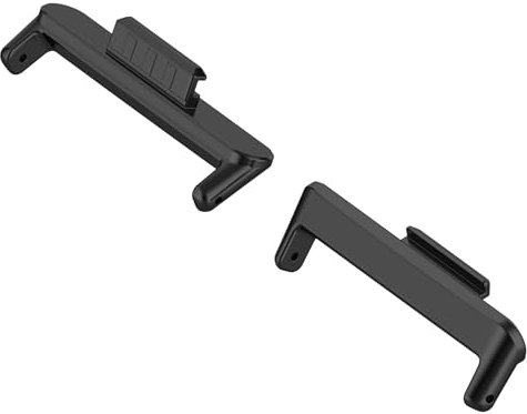 Pack of 2 Stainless Steel Connectors Compatible with Huawei Watch Fit 3 Watch Strap Connector, 20 mm Metal Adapter for Huawei Watch Fit 3 Watches, Durable Plug for Huawei Watch Fit 3 Connectors