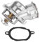TNSSCZM Car Engine Thermostats Für Benz W211 W164 GL450 2007 2008 2009 2010 2011 2012 2013 Motorkühlmittel-Thermostatgehäuse 2722000515 2732000215 Thermostat mit Dichtung