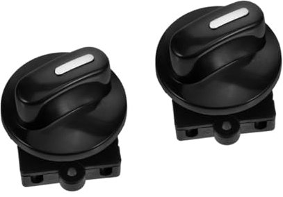 Gatuida 2pezzi Interruttore Rotativo Selettore Di Velocità Per Riscaldatori e Ventilatori Posizioni e Velocità Accessorio Per Installazione Facile e Uso Sicuro
