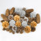 Fangoo 40 Stück Natürliche Kiefernzapfen Weihnachten Tannenzapfen Dekoration Zapfen zum Basteln für DIY Weihnachtsbäume Herbst Winter Home Einrichtungs Blumenkranz Dekoration