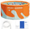 Folding Swimming Pool, Portable Pet Pool, Kiddie Pool, Foldable Dog Pool, Outdoor Folding Pool, Durable PVC Swimming Pool, Foldable Backyard Pool, Folding Pet Bathing Pool,