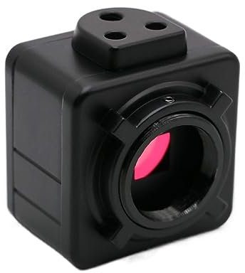 Lente de cámara de microscopio, Cámara de microscopio Trinocular Binocular Monocular USB CMOS de 5MP, ocular Digital, controlador gratuito, cámara Industrial HD for microscopio , Ampliación ajustable