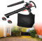LMYYDES Cordless Leaf Blower with 6 Speed Modes, Yard Vacuum and Mulcher, 2X4000MAH Leaf Blower and Vacuum, 40V Electric Leaf Blower 156 CFM, 40L Collection Bag