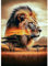 AIRDEA Bergtiger Diamond Painting Erwachsene, DIY 5D Landschaft Diamant Painting Bilder, Bastelset Erwachsene Frauen als Haus Wanddeko 30x40 cm