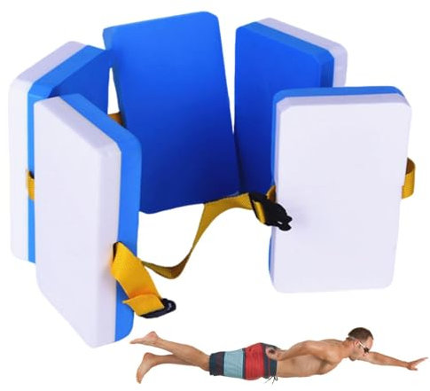 Schwimmgürtel, Wassergürtel Für Wassergymnastik - Eva Swim Schwimmender Gürtel Rücken Schwimmender Schwimmgürtel,Wasser-Aerobic-Übungsgürtel Für Schwimmbad-Workouts Mit Geringer Belastung Für Erwachse