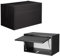 PLATAN ROOM Hängeschrank Schrank 60 cm 80 xm 100 cm Küchen-Klapphängeschrank für Bad, Flur, Wohnzimmer Wandschrank (Schwarz matt, 60 x 35 x 35)