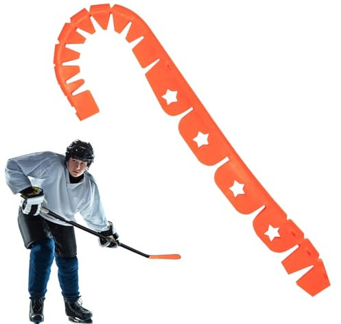 Mbiyhgta Hockeyschlägerschutz, Hockeyschläger-Abdeckung - Beschwerte Wickelhülle für Hockeyschläger - Leichte Wrap-Around-Guard-Hockey-Trainingsausrüstung, Street-Hockeyschläger-Set für die meisten