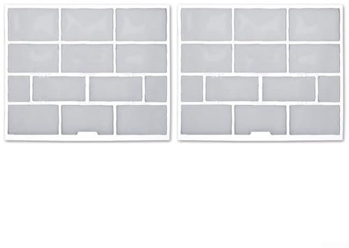 ZiStarlilife Paquete de 2 filtros de pantalla de polvo para aire acondicionado, cubierta de malla para colgar en interiores, accesorios de repuesto, para sistema de refrigeración central (31 x 25,5 cm