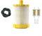 SMZhomeone Filtro de aire para Luftfilter 596760, elemento de filtro de aire, pieza de repuesto para cortacésped, accesorio de mantenimiento del motor