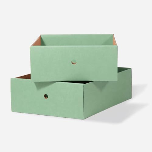 ROOM IN A BOX | GRID Bett Schubladen-Set (salbei)
