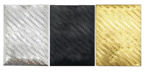 Seltene Karten Set Golden Silber Schwarz, 165 Stück Cartoon Sammelkarten, Anime Karten Keine Duplikate Trading Seltener Kartenspiel für Fans and Collectors(Deutsch)