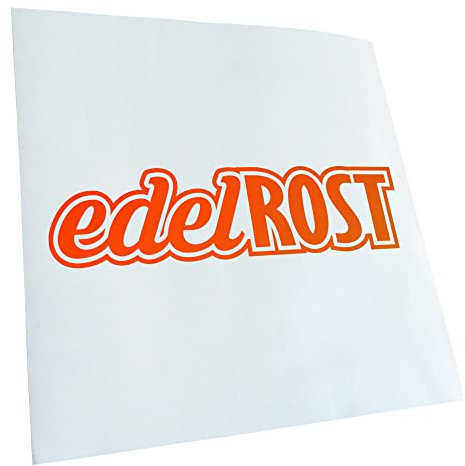 Kiwistar Autoaufkleber - EdelRost Alt Ratte Oldschool Aufkleber für Auto, Laptop, Fahrrad, LKW, Motorrad mehrfarbig JDM Decal Racing