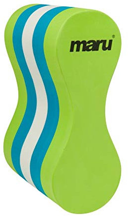 MARU Unisex Jugend At7126 Pull Buoy, Limettengrün/Blau, Jugendliche