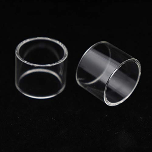 Qingtian-ceg 2pcs Ersatzglas Tank für Uwell Krone 2 / Krone 3 / Valyrian 5ML / Nunchaku Tank 5ML / Krone IV -Transparent,Frei von Tabak und Nikotin (Bundle : for Valyrian 5ML, Color : Clear)