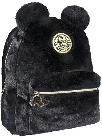 CERDÁ LIFE'S LITTLE MOMENTS - Disney Mickey Mouse Rucksack Kinder Samtige Kinder Rucksack Mädchen für Freizeit oder Schule - Offizielle Disney Lizenz Mehrfarbig Einheitsgröße