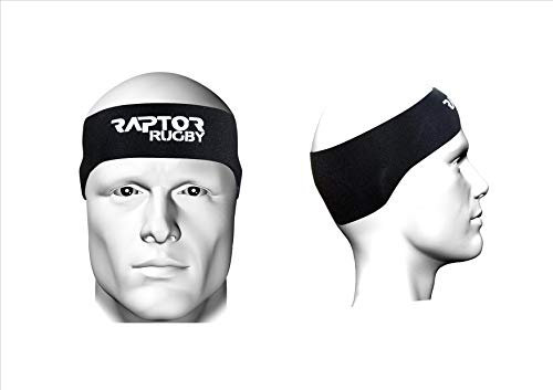 Raptor Rugby Neoprene Headband/Ear Protector/Headguard/Scrum Cap. Junior (approx 9-12 yrs)