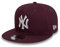 New Era New York Yankees MLB Essentials Maroon 9Fifty Snapback Cap - S-M (6 3/8-7 1/4)