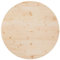 vidaXL Tischplatte Massivholzplatte Holzplatte Ersatztischplatte Holz Platte für Esstisch Couchtisch Gartentisch Ø80x2,5cm Massivholz Kiefer
