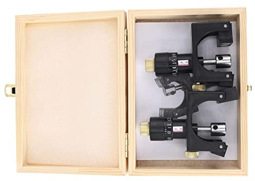 2X Adjustable Planer Blade Cutter Calibrator Setting Jig Gauge Woodworking