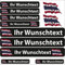INDIGOS UG® Namensaufkleber Sticker - Flagge wehend - Land Thailand - 13 Fahnenaufkleber - Aufkleber mit Namen & Wunschtext - Fahrrad - Auto - Motorrad - individuell personalisiert